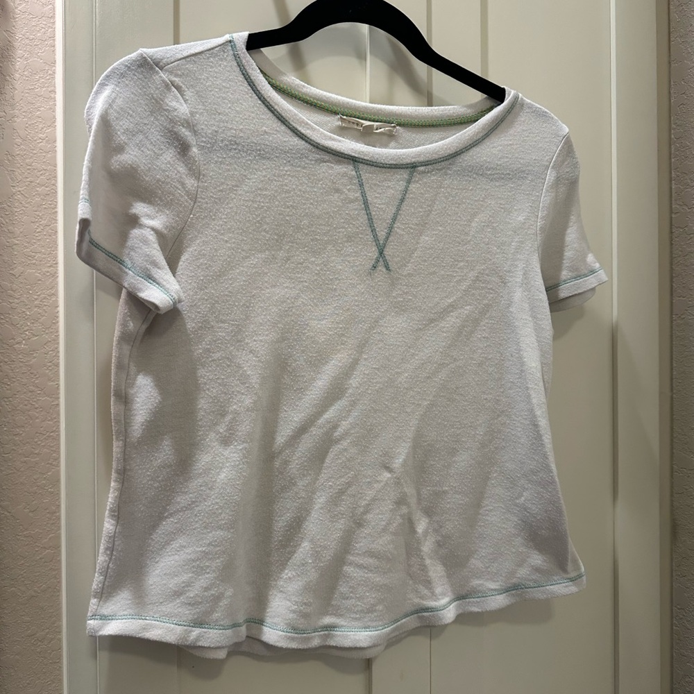Cooper Key White Tee